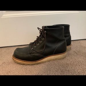 6 inch classic moc red wing boot